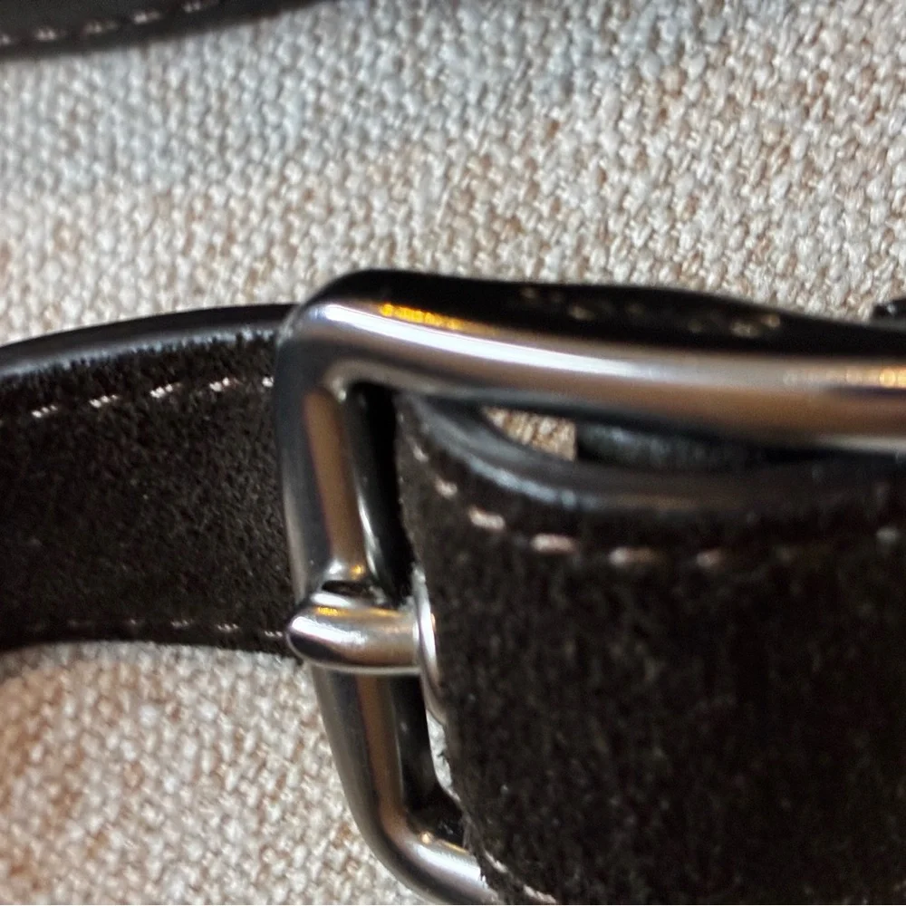 Coach Espresso Suede Crossbody Bag - Picture 6 of 14